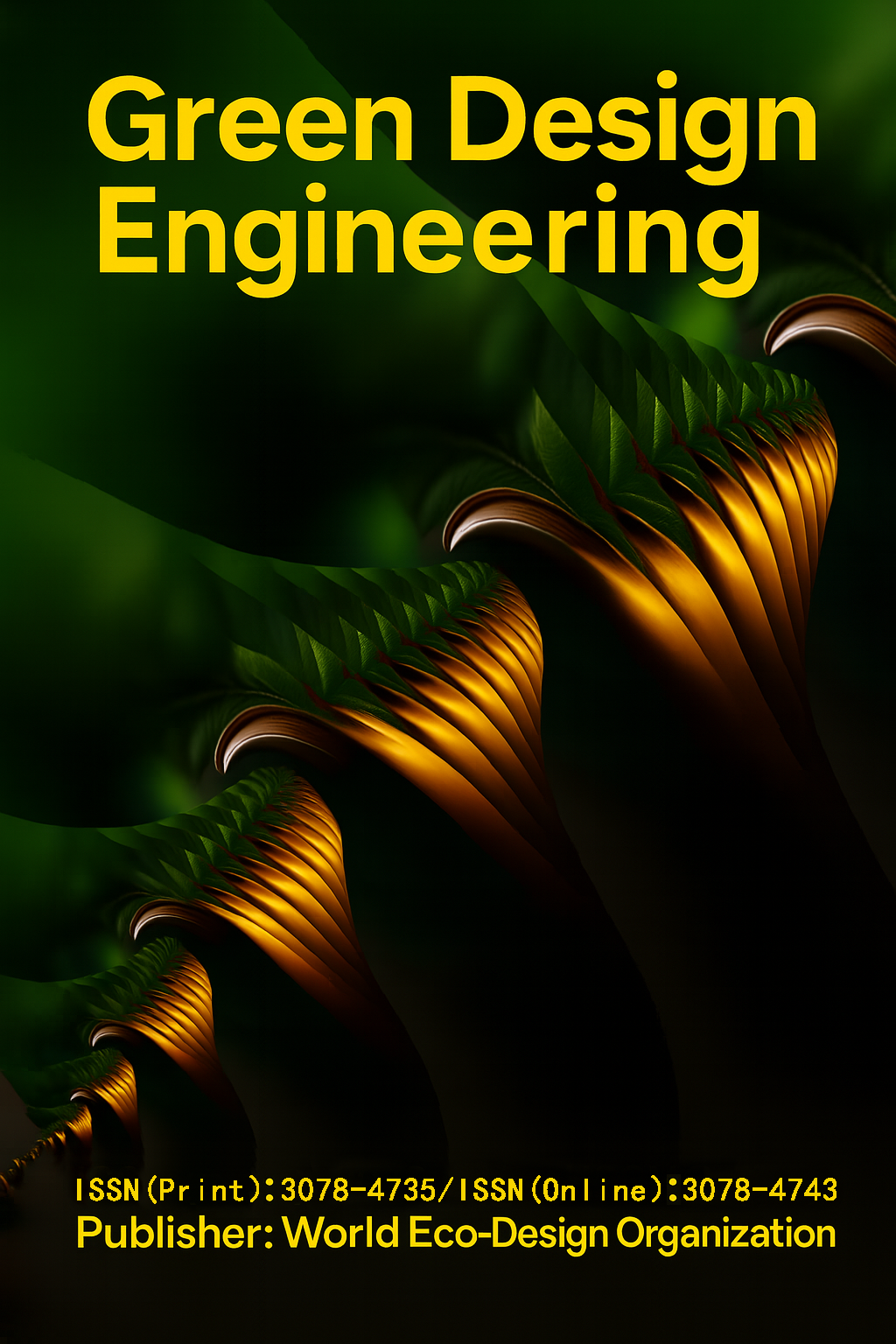 					View Vol. 1 No. 1 (2024): Green Design Engineering
				